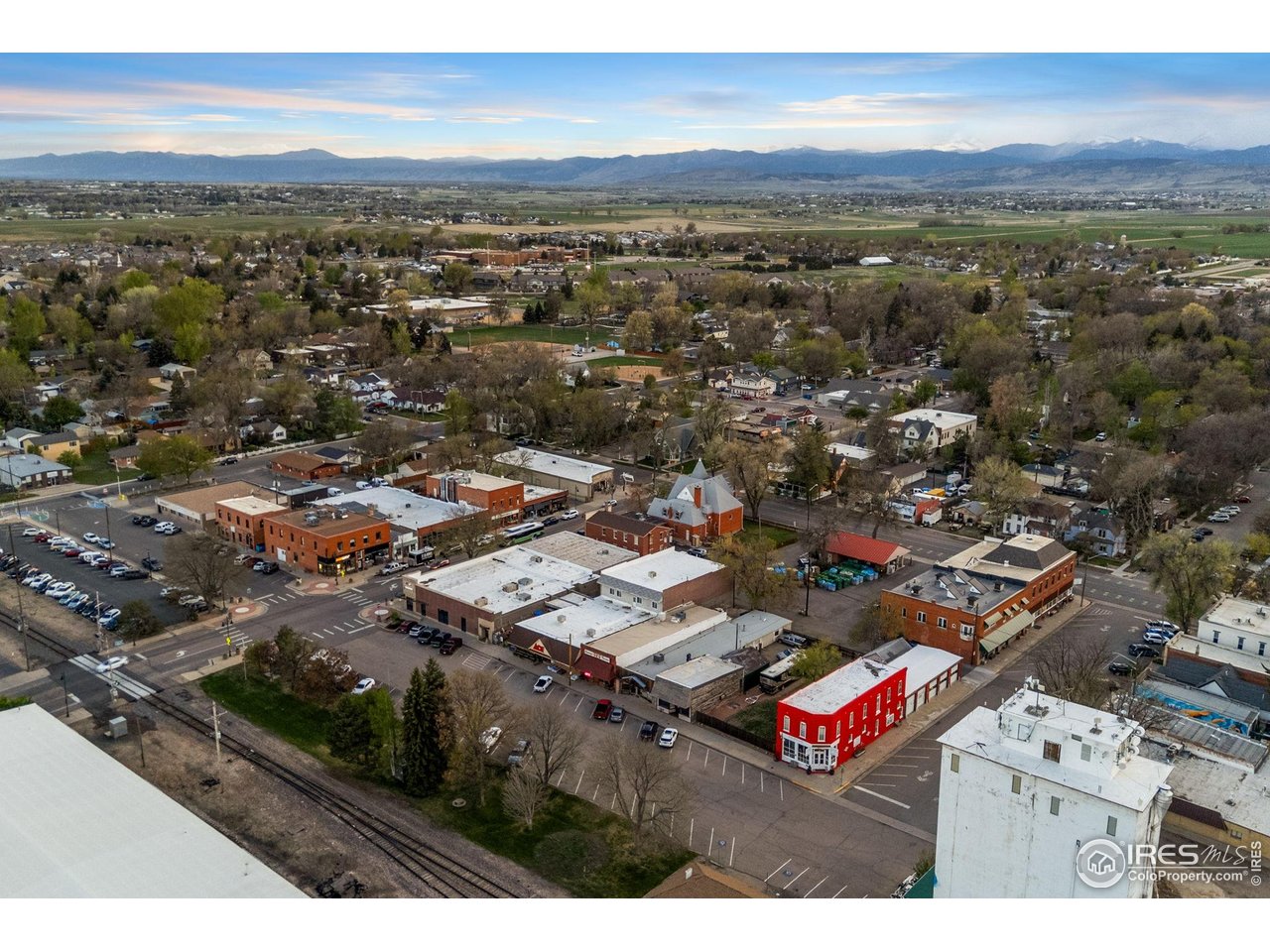 2139 County Road 15 Berthoud, CO 80513 - Photo 38 of 39 an aerial view of residential building with parking space