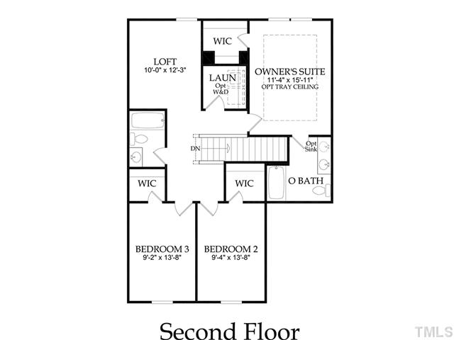 Floorplan for illustrative purposes only, actual home to be built.  Some structurual options may vary.  See agent for details.