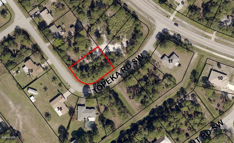 581-591 Topeka Road Southwest Palm Bay, FL 32908 - Photo 1 of 2 Topeka Lots