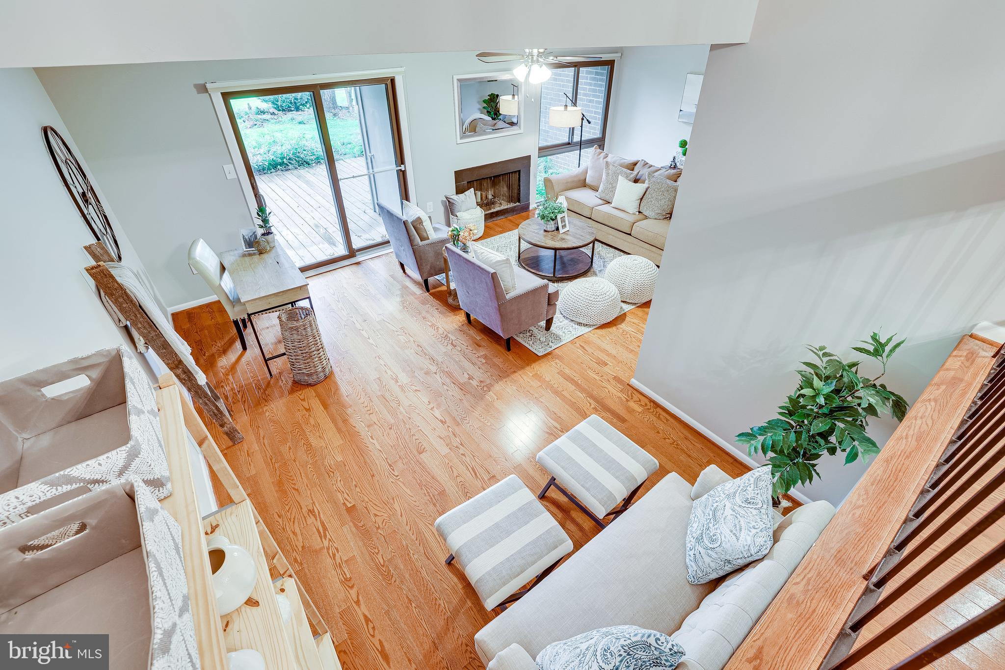 2039 Approach Lane Reston, VA 20191 - Photo 23 of 83 Dining room overlooks living space and back yard