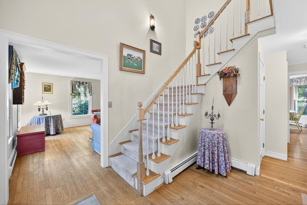 36 Tar Kiln Road Orleans, MA 02653 - Photo 22 of 42 a view of entryway livingroom and hall with wooden floor