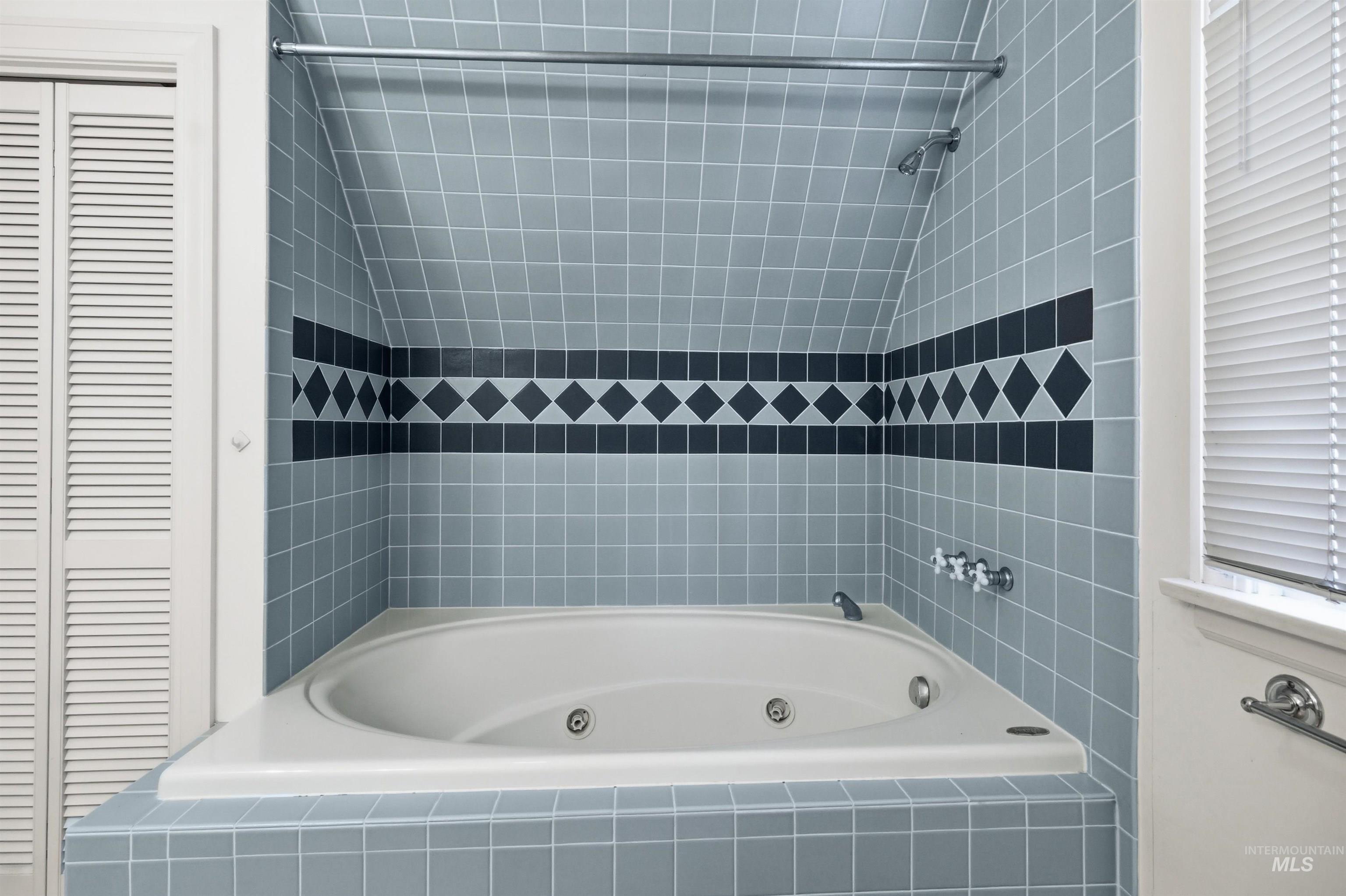 1117 East 6th Street Moscow, ID 83843 - Photo 37 of 46 Bathroom featuring a combined bath / shower with jetted tub and a closet