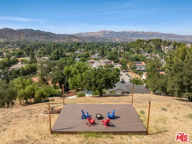 a outdoor living space with furniture and a couch