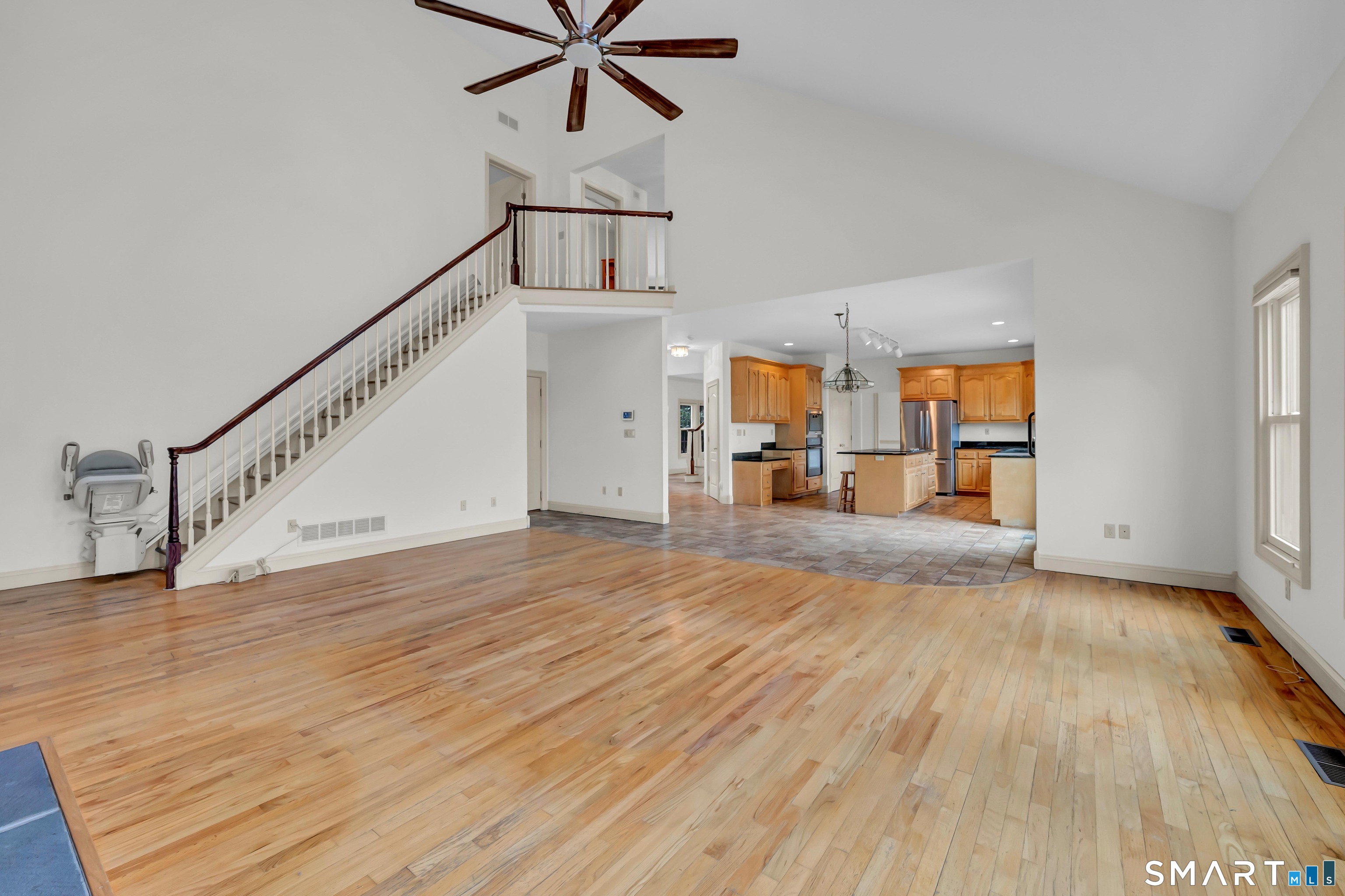 201 Grey Rock Road Southbury, CT 06488 - Photo 16 of 40 Back staircase from family room
