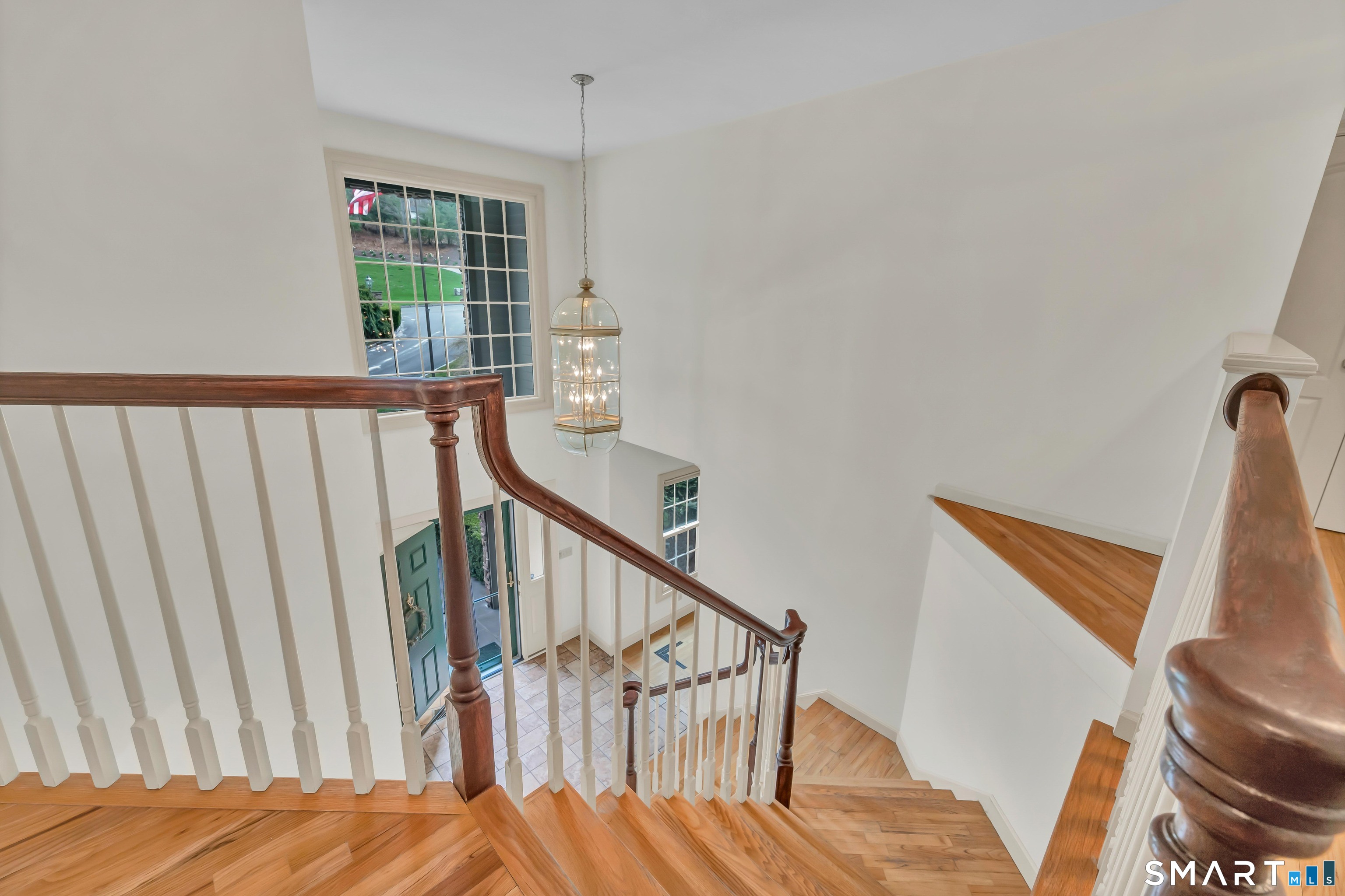 201 Grey Rock Road Southbury, CT 06488 - Photo 20 of 40 Soaring 2 story foyer from upper level of home