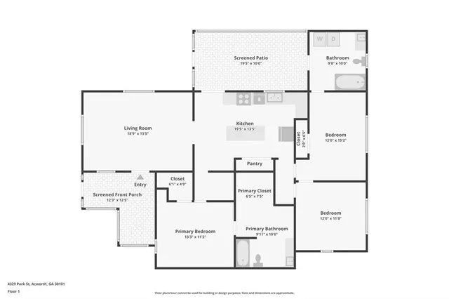 $275,000 | 4329 Park Street, Acworth, GA 30101