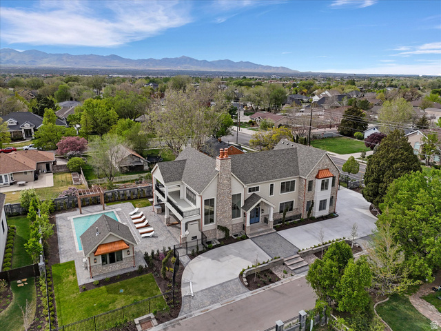 13216 Telemark Lane Draper, UT 84020 - Photo 40 of 41 Aerial perspective of suburban area featuring mountains