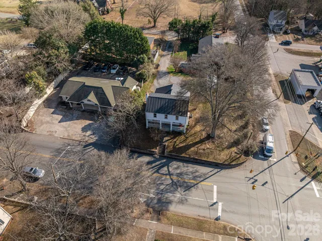 a view of houses with outdoor space