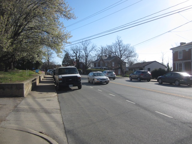 515 Ridge Street Charlottesville, VA 22902 - Photo 4 of 15 a view of street with parked cars