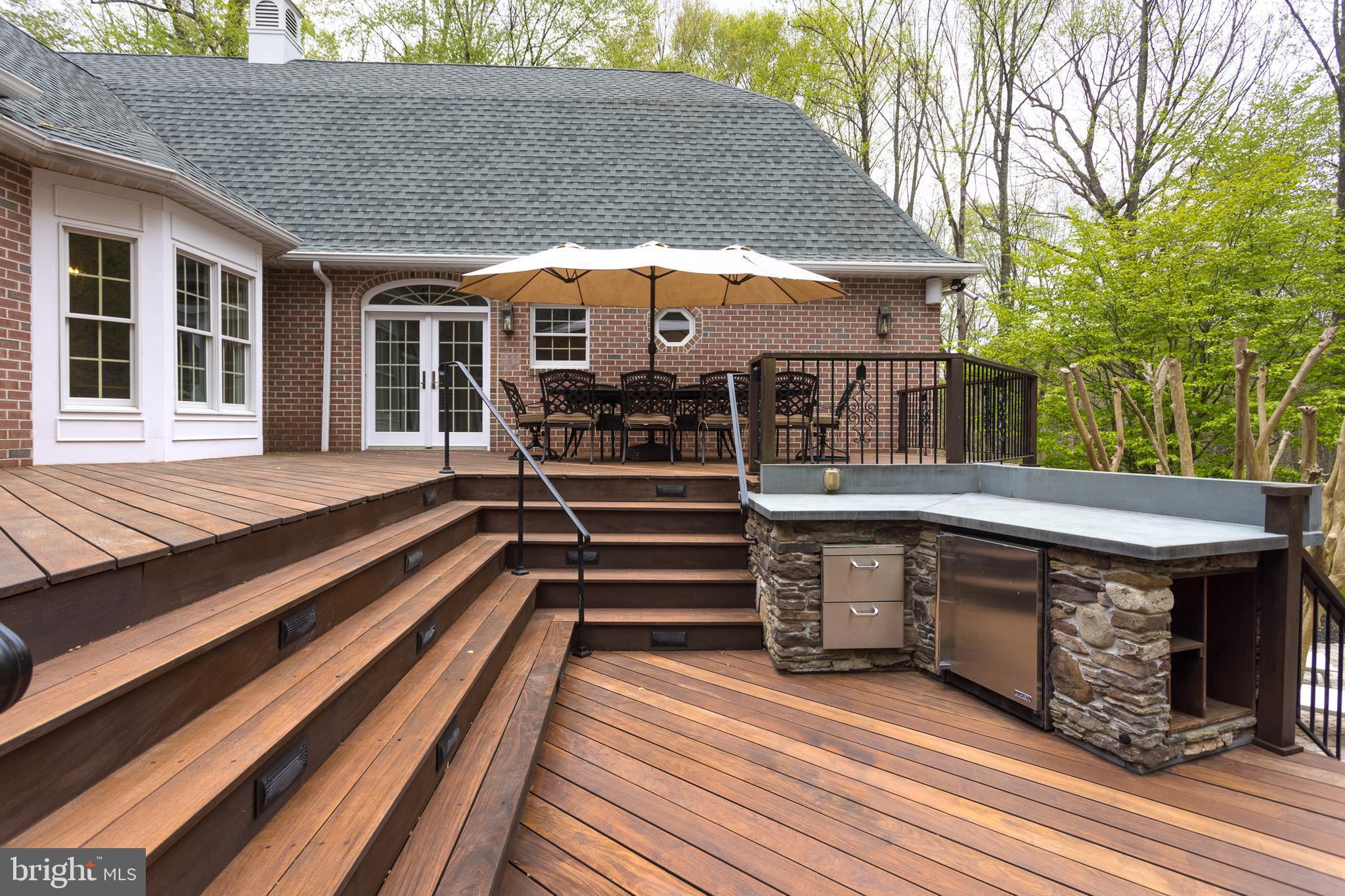 3040 Oak Farm Road Churchville, MD 21028 - Photo 13 of 51 TIERED DECK W/BEVERAGE BAR