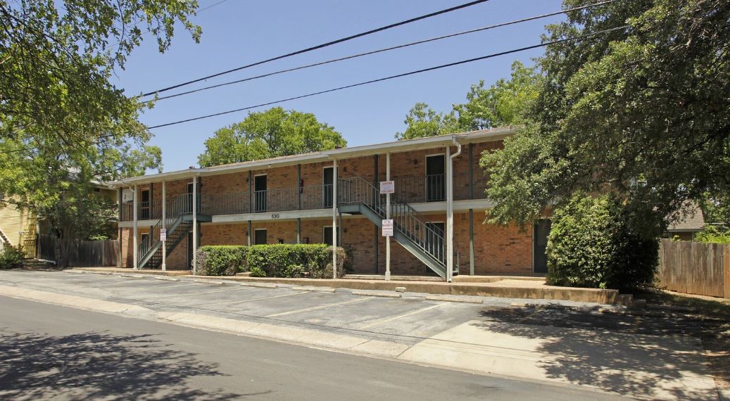 630 Maiden Lane, Unit B Austin, TX 78705 - Photo 1 of 1 a view of a house with a yard