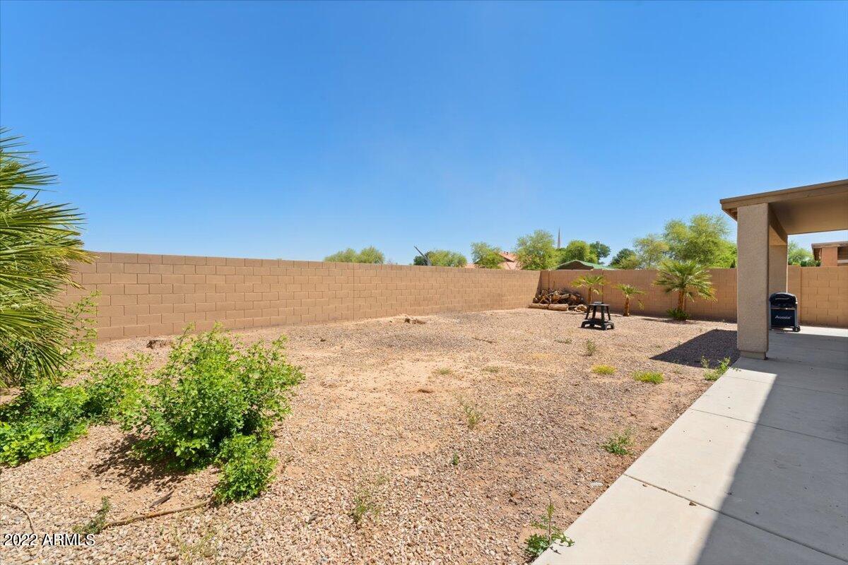 944 West Elizabeth Way Coolidge, AZ 85128 - Photo 37 of 38 Backyard