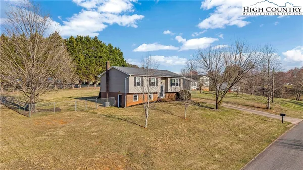 a house view with a outdoor space