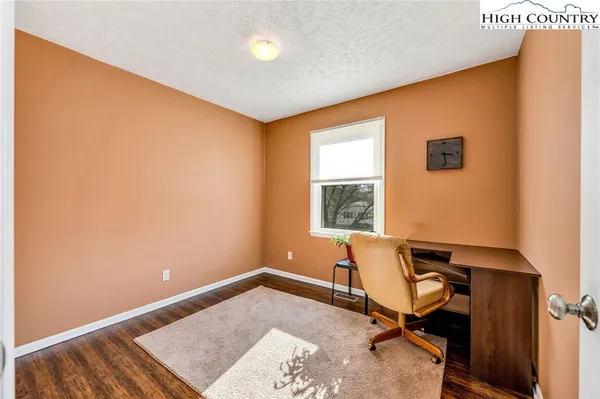 a view of a workspace with a window