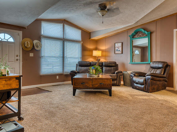 6341 Farm Private Road Levelland, TX 79336 - Photo 7 of 46 a living room with furniture and a window