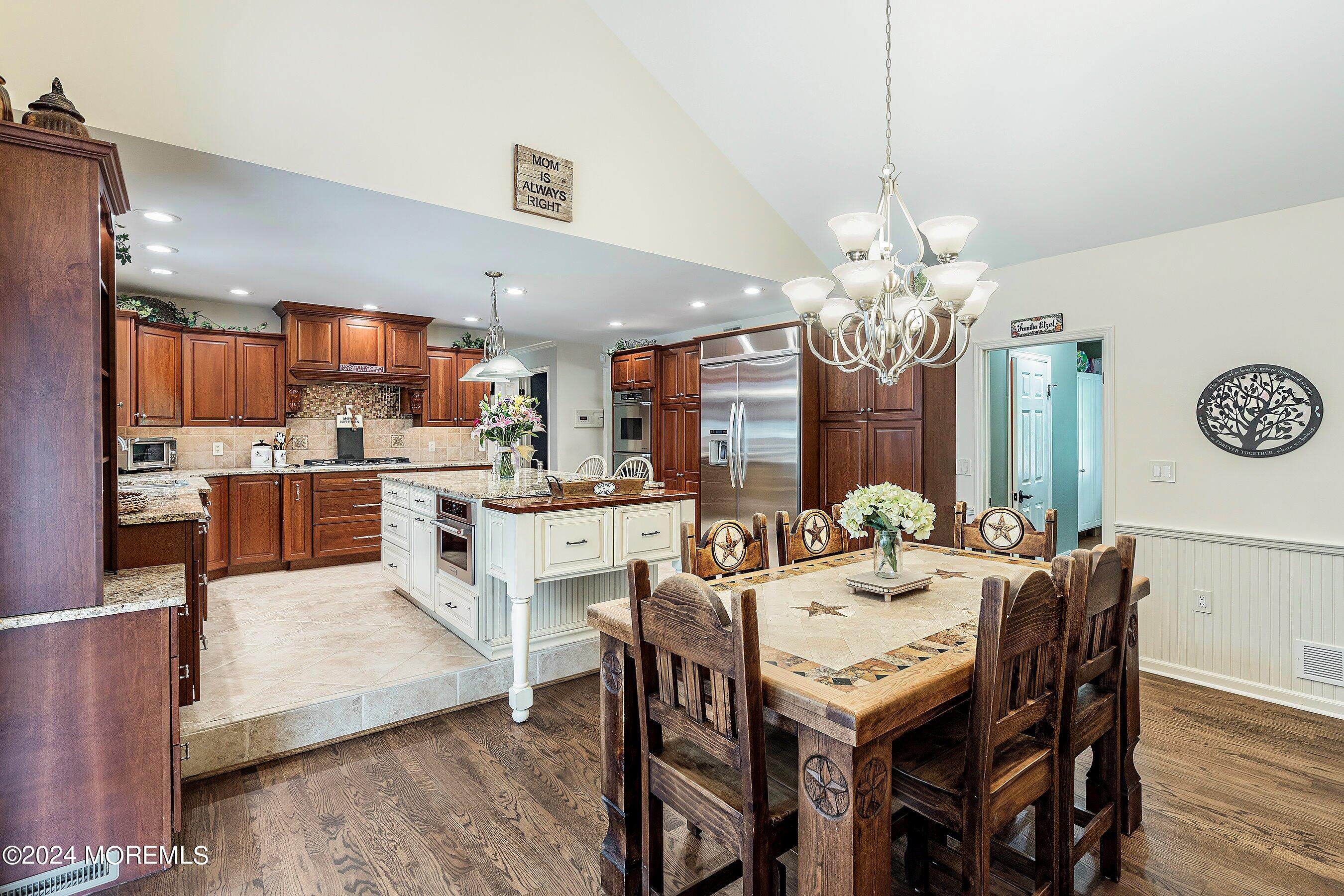 2 Pullen Drive Millstone Township, NJ 08535 - Photo 27 of 87 a large kitchen with a table and chairs