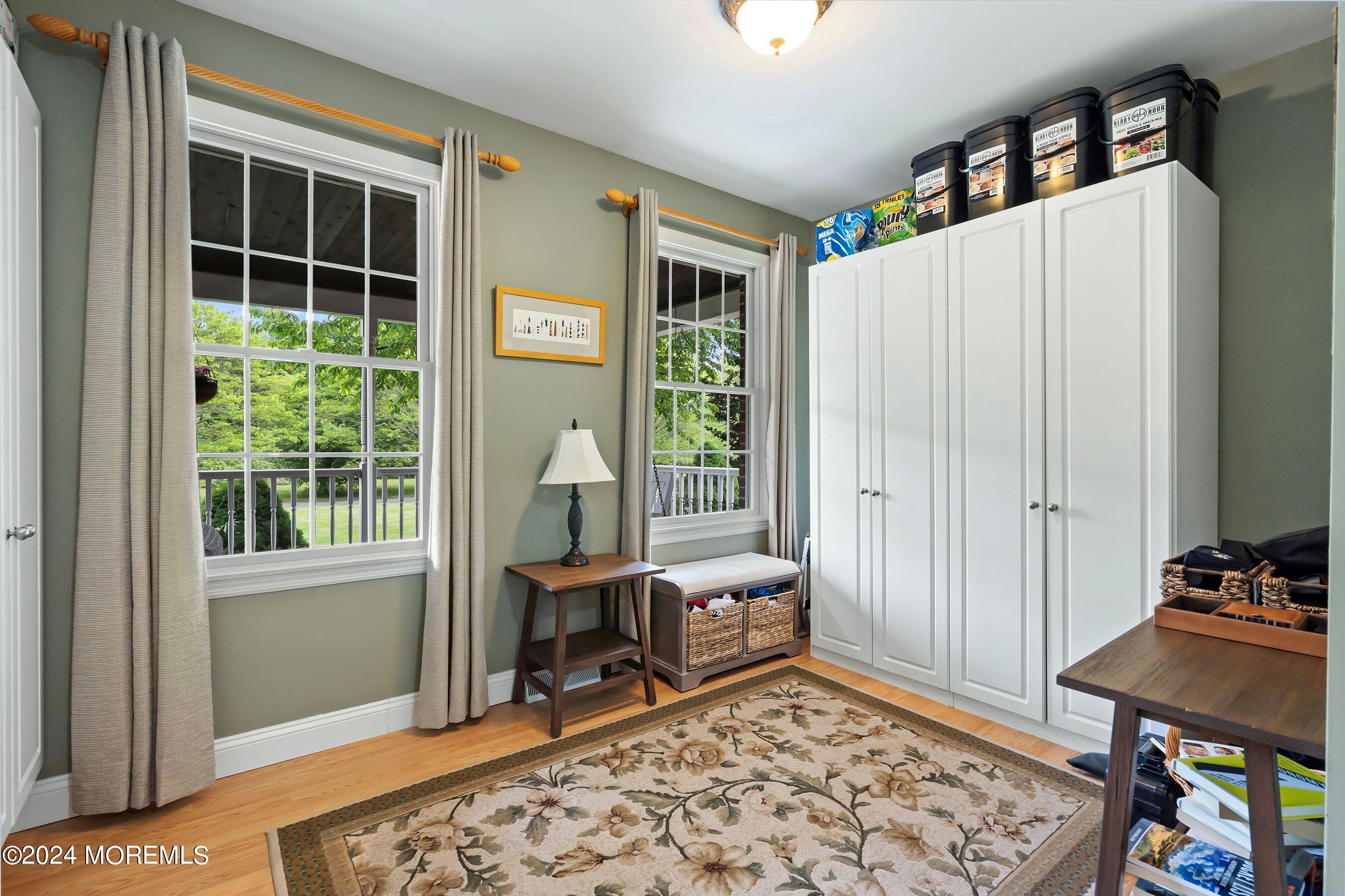 2 Pullen Drive Millstone Township, NJ 08535 - Photo 29 of 87 a view of a workspace with furniture and a window