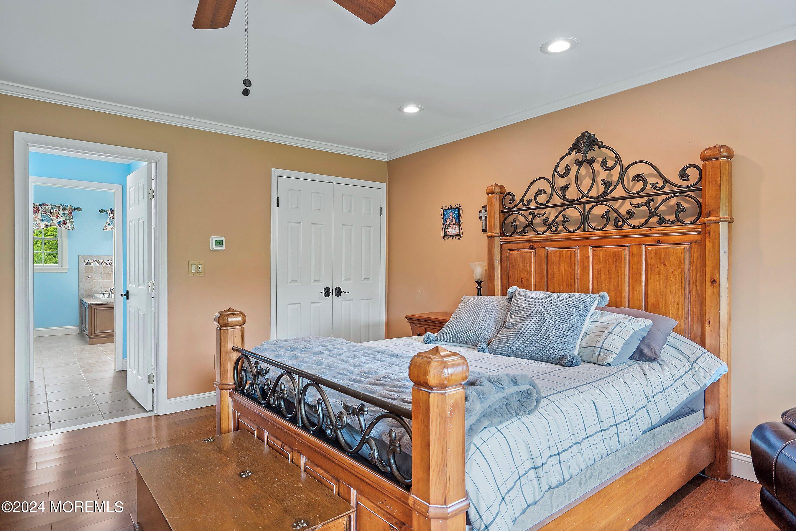2 Pullen Drive Millstone Township, NJ 08535 - Photo 48 of 87 a bedroom with furniture and a wooden floor