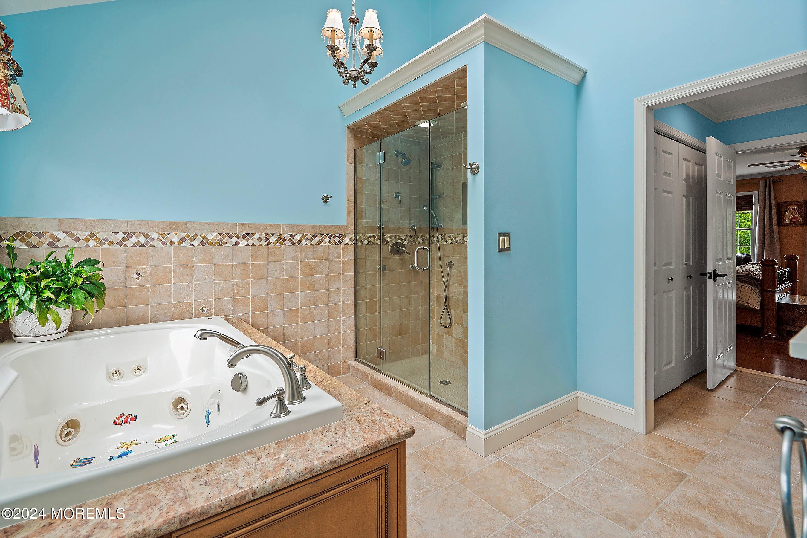 2 Pullen Drive Millstone Township, NJ 08535 - Photo 52 of 87 a bathroom with a bathtub and a shower