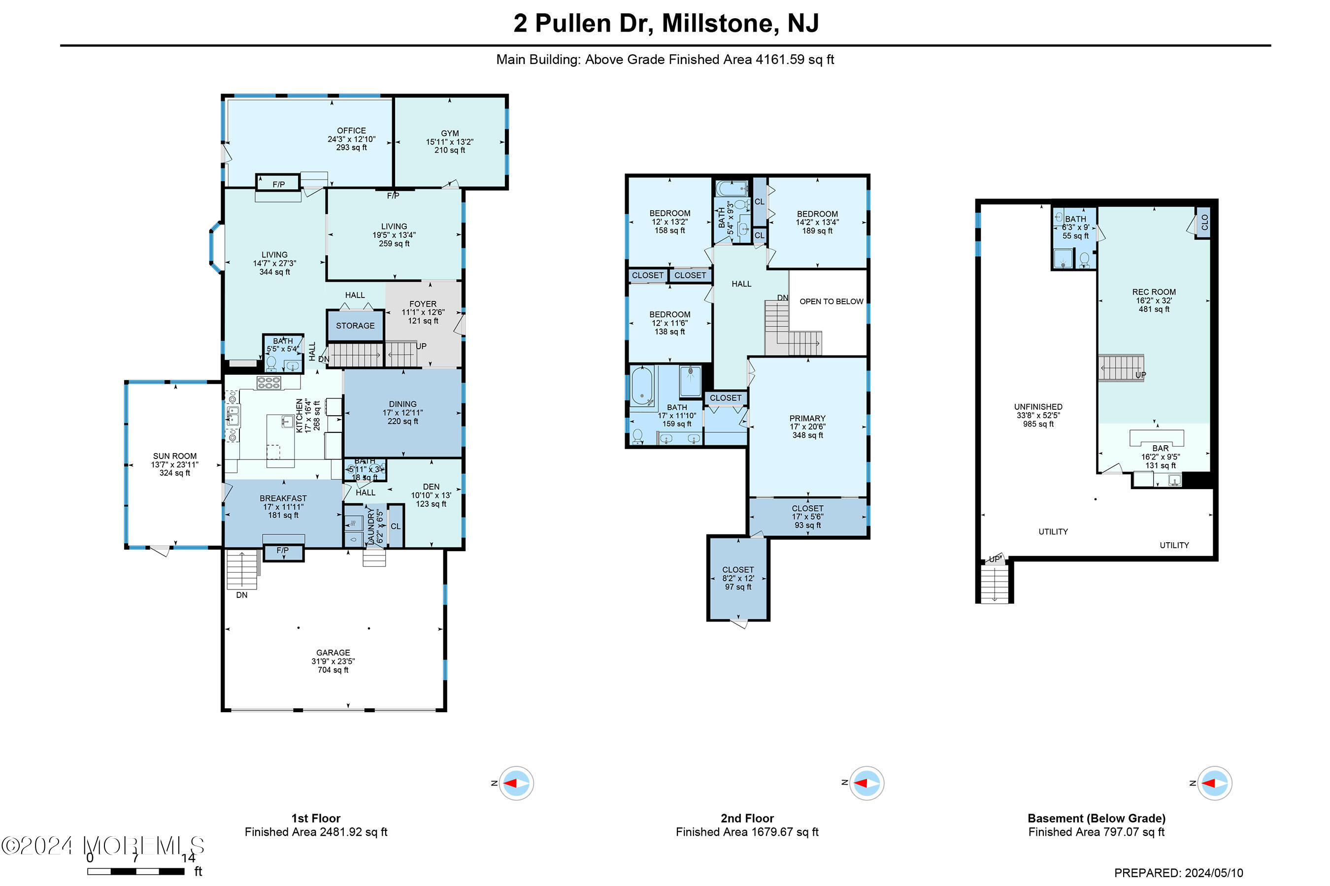 2 Pullen Drive Millstone Township, NJ 08535 - Photo 82 of 87 Floorplan 1