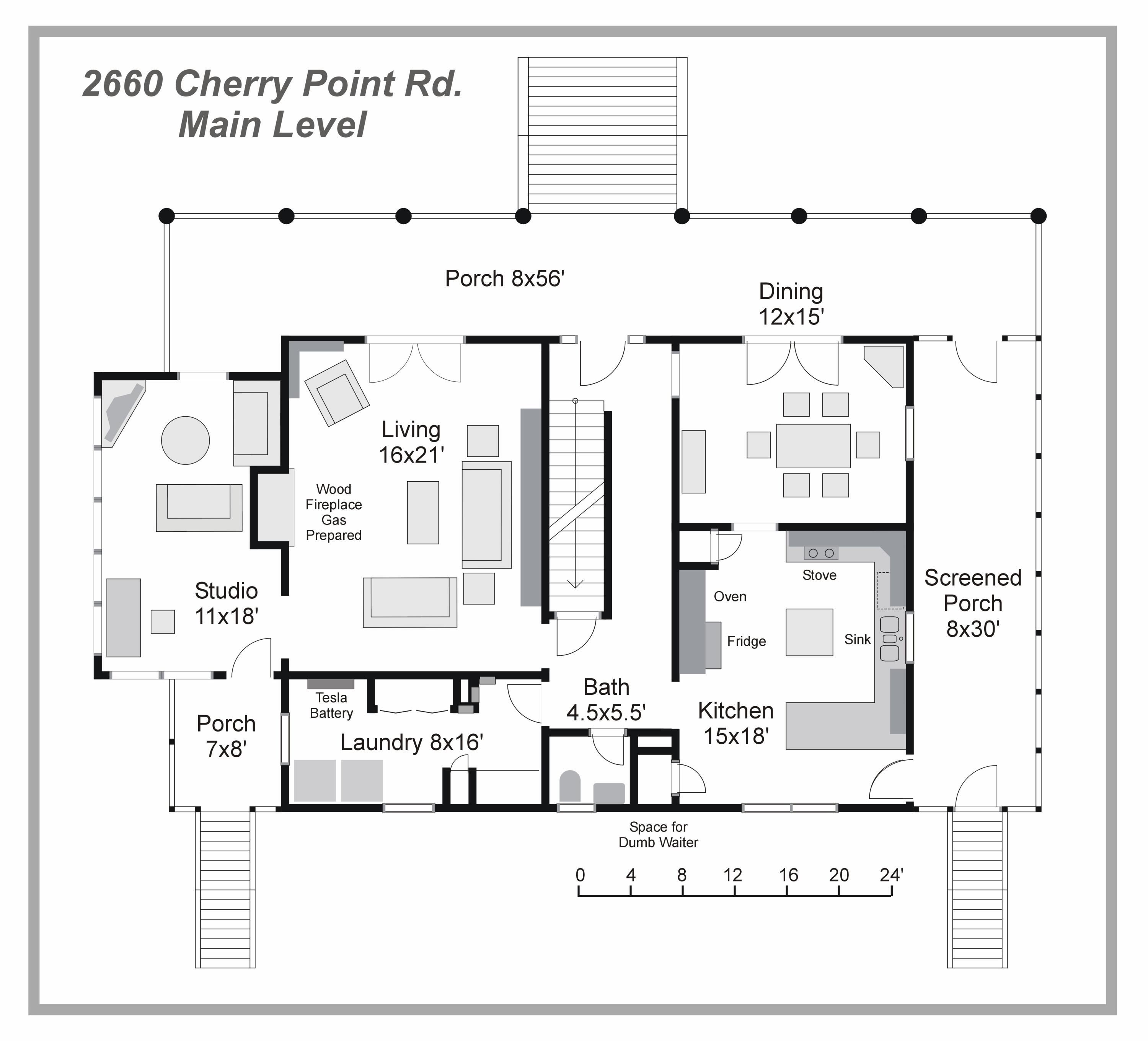 2660 Cherry Point Road Wadmalaw Island, SC 29487 - Photo 61 of 63 2660 Cherry Pt. Rd. Floor 1