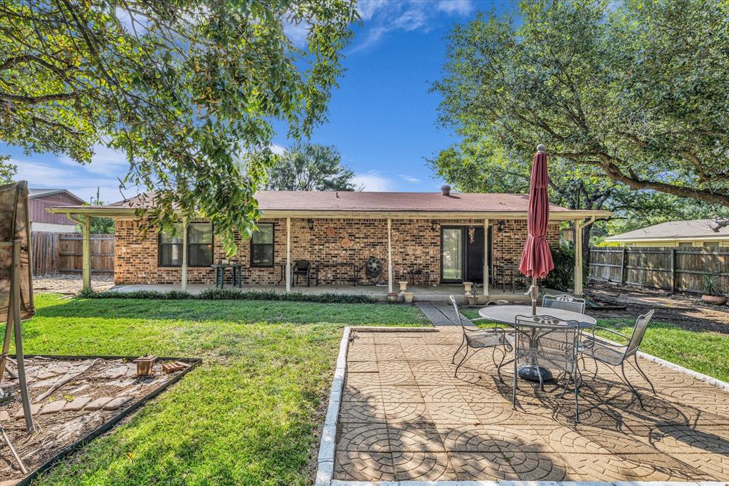 3405 Edna Avenue Waco, TX 76708 - Photo 23 of 29 a view of a house with backyard porch and sitting area