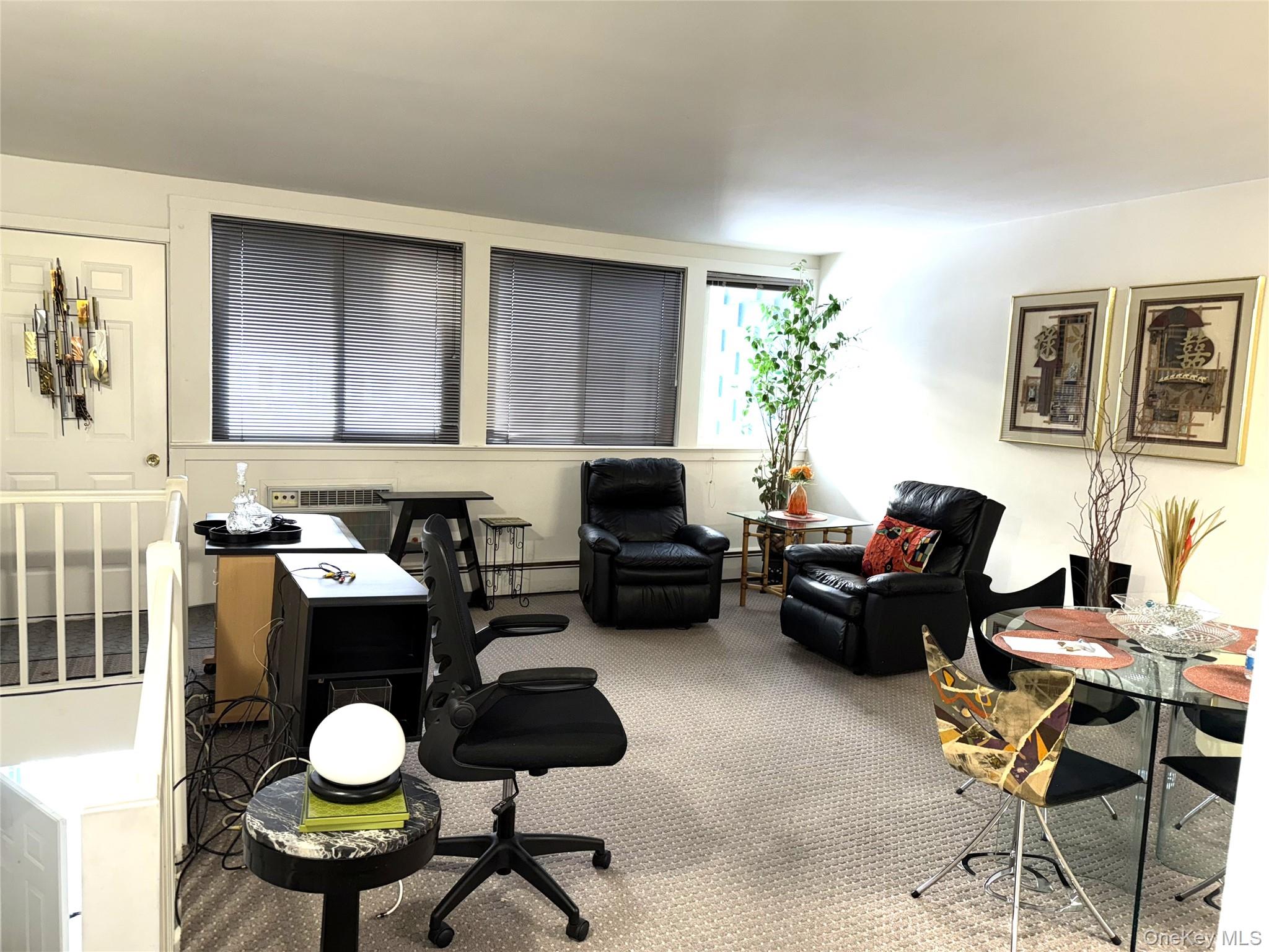 3 Wyndover Woods Lane, Unit 10 White Plains, NY 10603 - Photo 5 of 11 Office with carpet flooring and a baseboard radiator