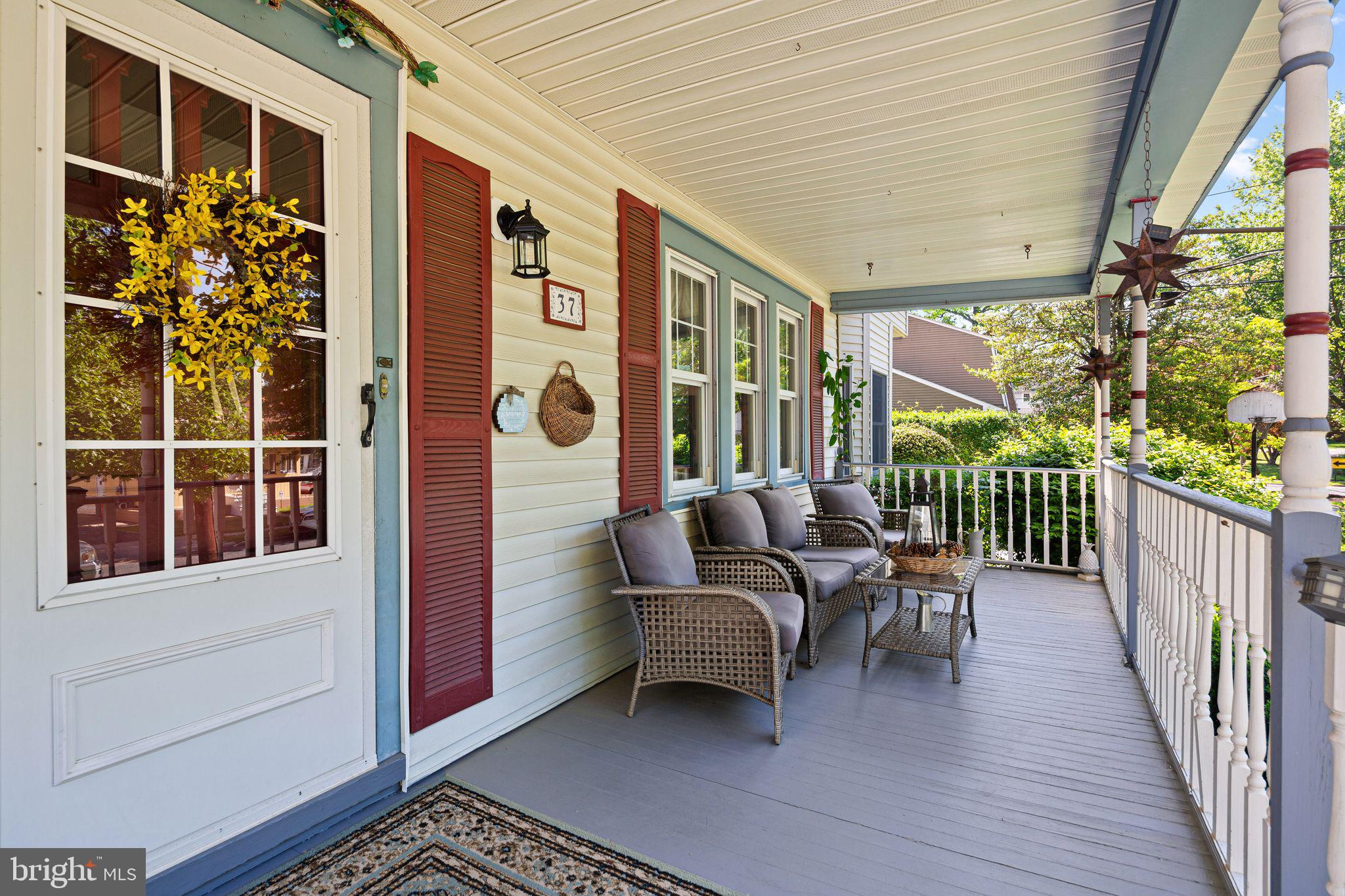 37 10th Avenue Haddon Heights, NJ 08035 - Photo 3 of 40 Covered Front Porch