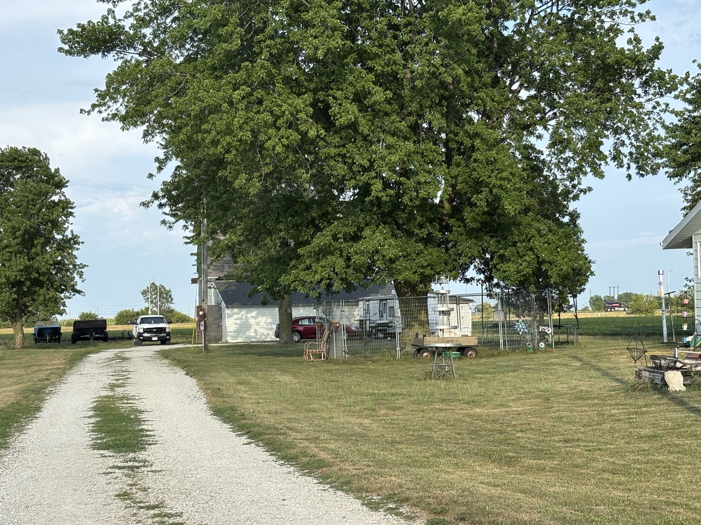 1736 North 600 East Road Gilman, IL 60938 - Photo 6 of 7 a view of a swimming pool with a patio