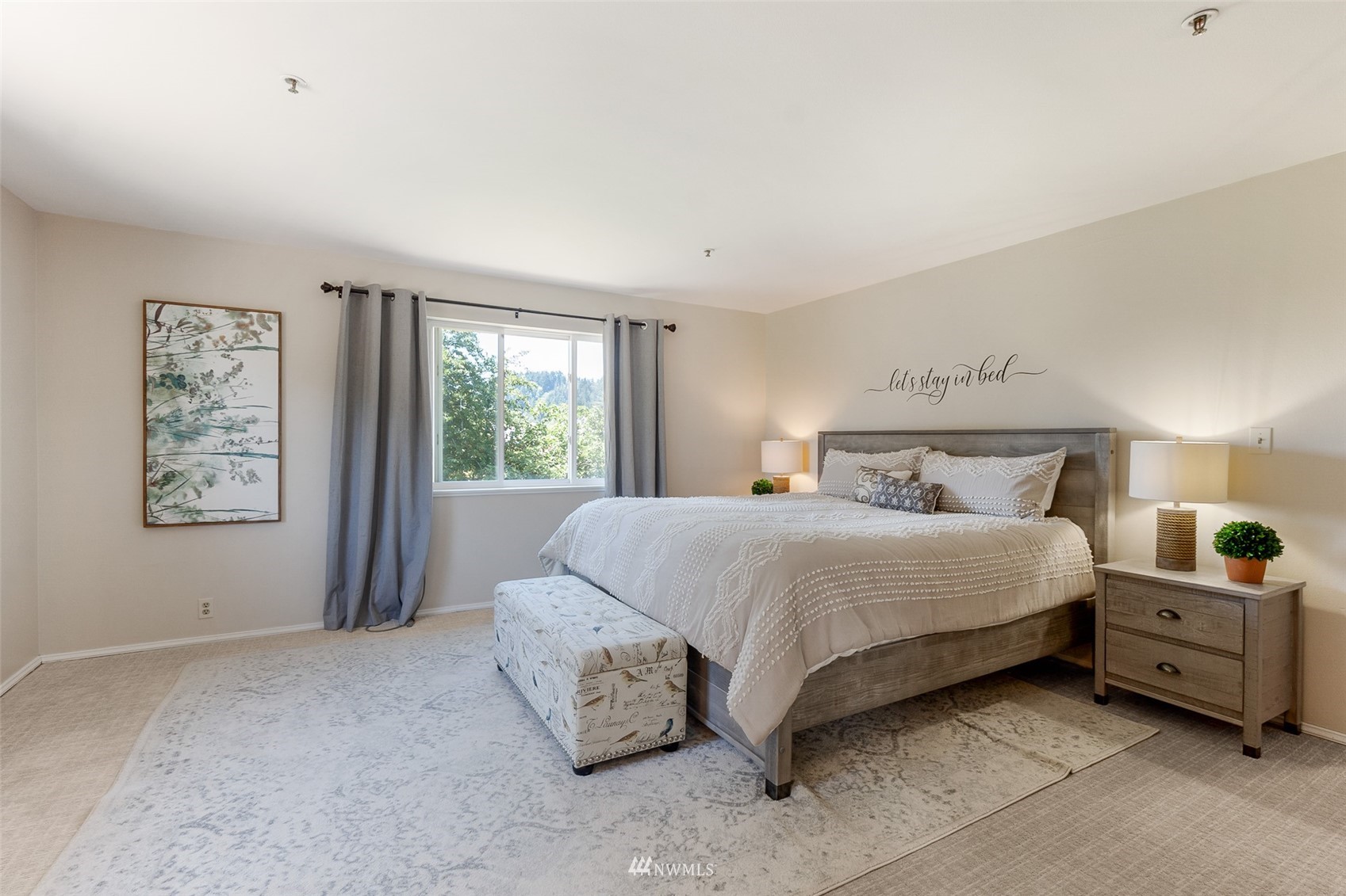 21847 Frager Road South Kent, WA 98032 - Photo 24 of 34 a bedroom with a bed and a window