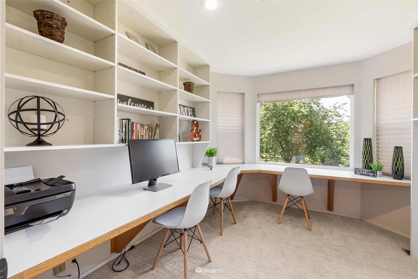 21847 Frager Road South Kent, WA 98032 - Photo 28 of 34 a view of a workspace with furniture and a window