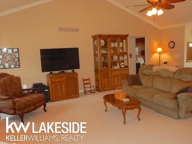 8301 Mist Field Court Howell, MI 48843 - Photo 3 of 34 Another View of Living Room