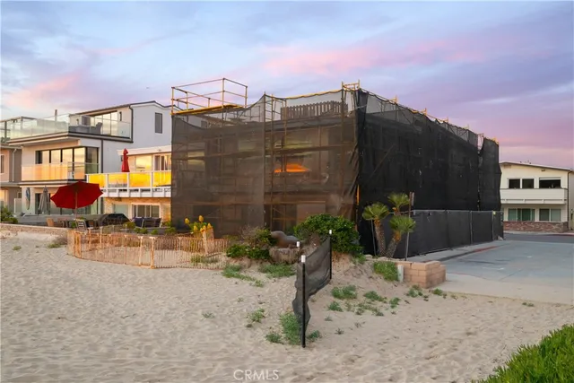 a view of an ocean beach