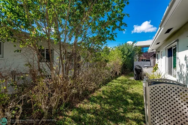 a view of outdoor space and yard