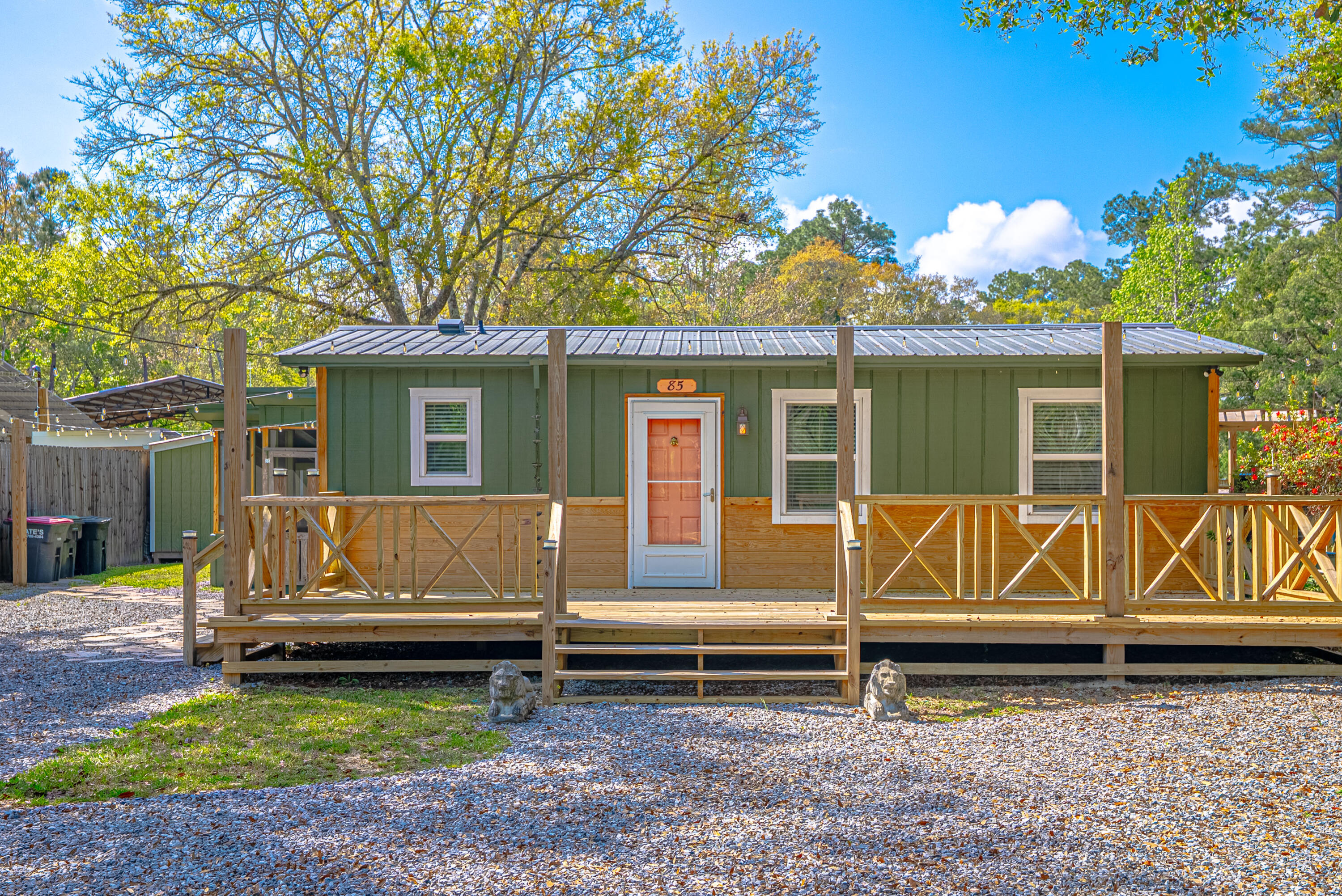 85 Our Street Vernon, FL 32462 - Photo 26 of 66 a view of backyard with wooden fence