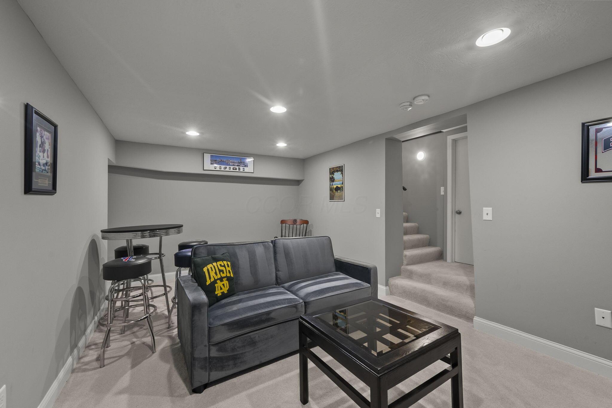 1851 Berkshire Road Columbus, OH 43221 - Photo 58 of 125 Lower level rec room, tv room.