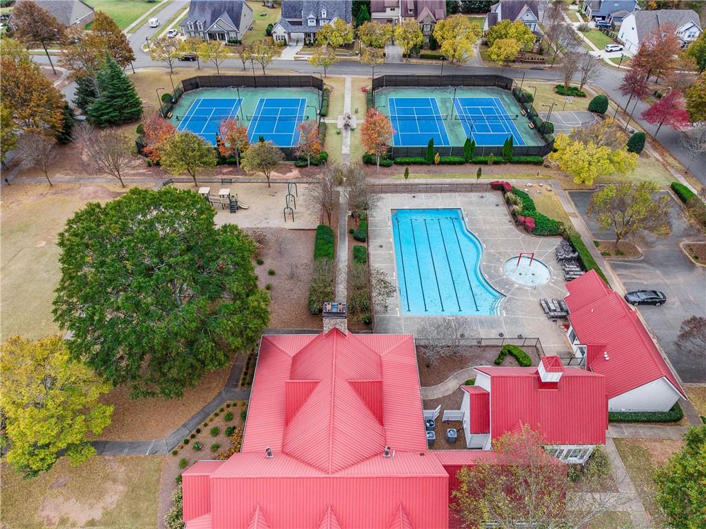 162 Carmichael Drive Canton, GA 30115 - Photo 56 of 57 a view of dinning table and chairs in the patio