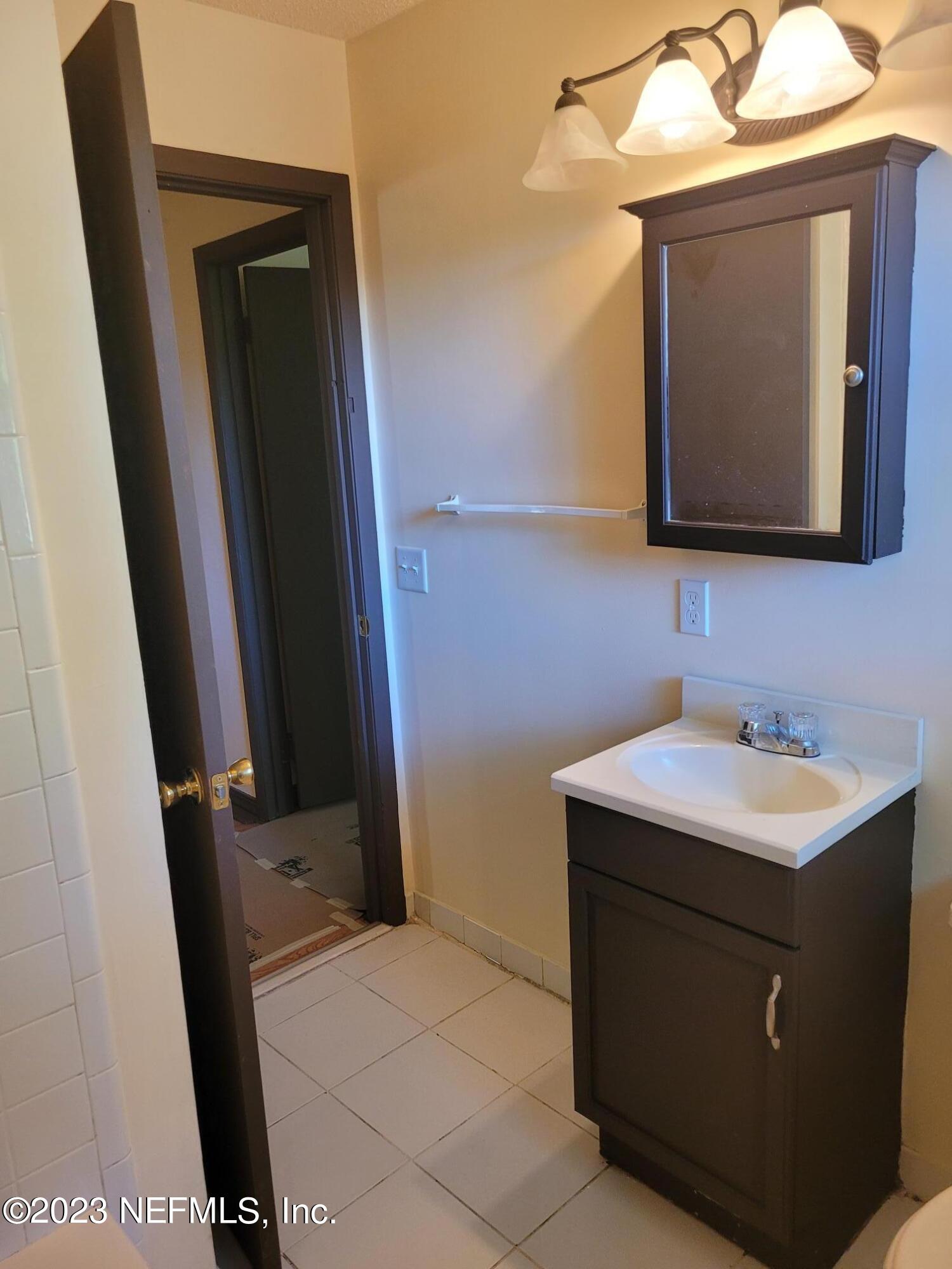 7925 Chateau Drive Jacksonville, FL 32221 - Photo 16 of 24 a bathroom with a sink a mirror and vanity
