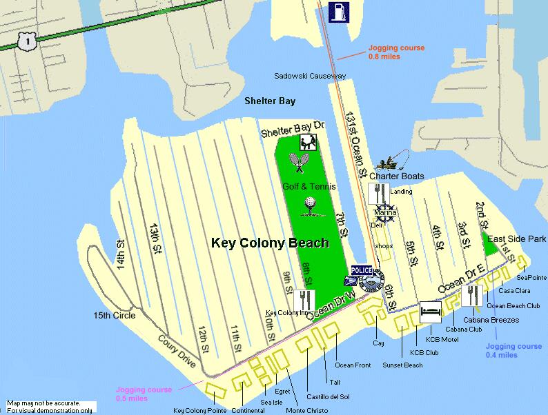 261-271 9th Street Key Colony Beach, FL 33051 - Photo 64 of 68 KCB Map