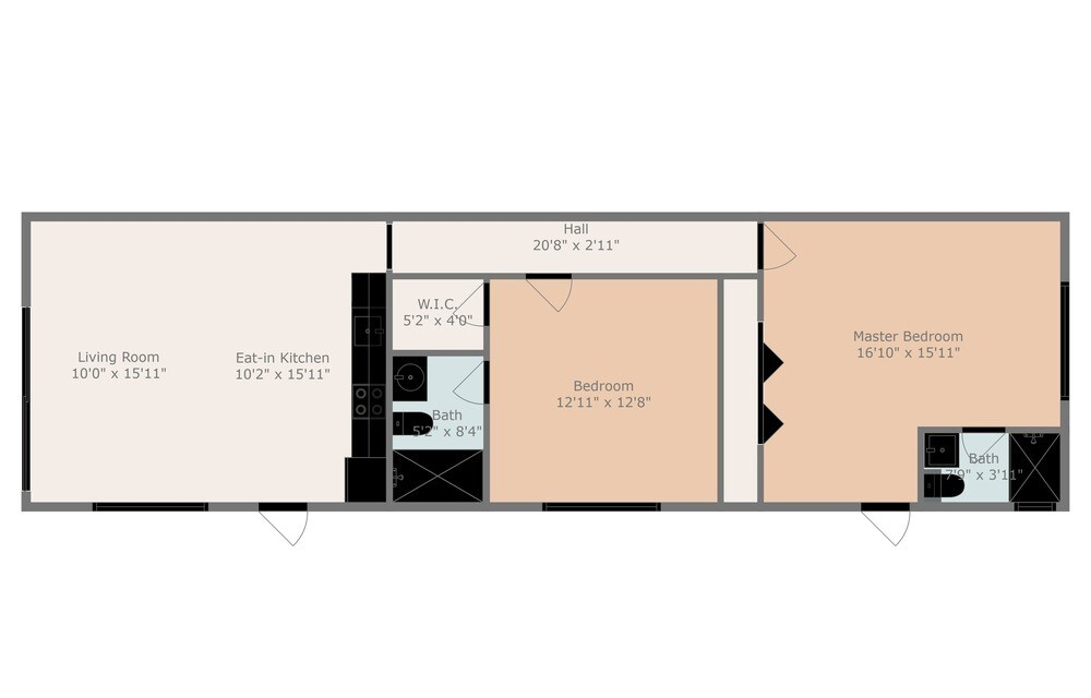 261-271 9th Street Key Colony Beach, FL 33051 - Photo 68 of 68 a picture of a floor plan
