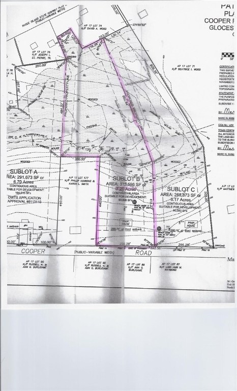 15 Cooper Road Glocester, RI 02814 - Photo 1 of 4 Survey Map