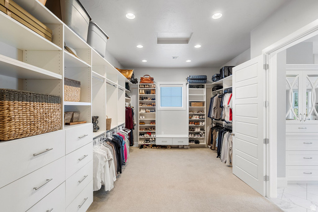 2917 Old Farm Road Washington, UT 84780 - Photo 67 of 105 Walk in closet featuring attic access