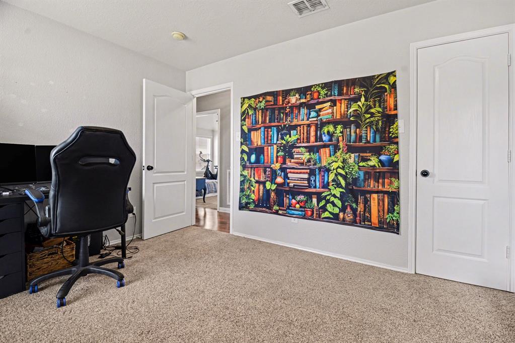 10005 Turrey Rowlett, TX 75089 - Photo 25 of 32 Office with light colored carpet and baseboards