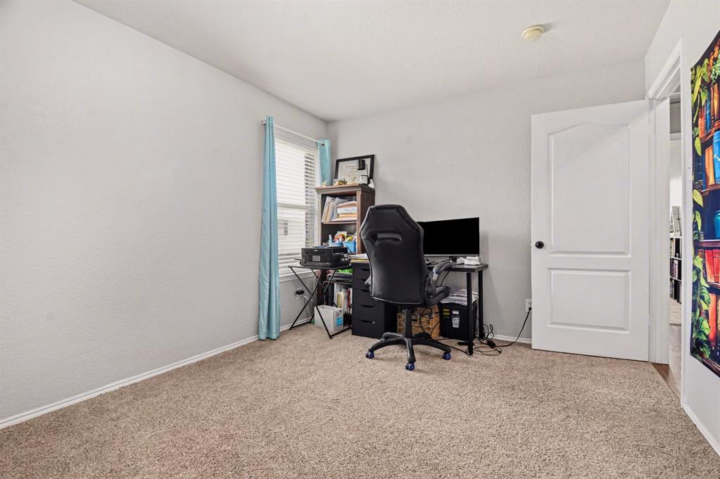 10005 Turrey Rowlett, TX 75089 - Photo 26 of 32 Office with light carpet and baseboards
