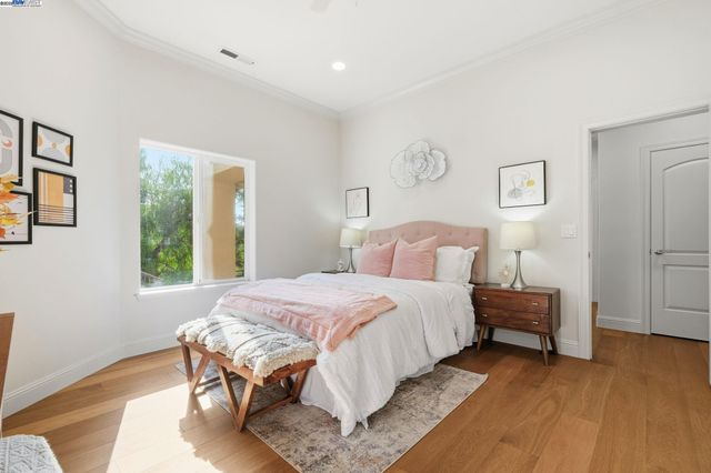 a view of a room with cabinet