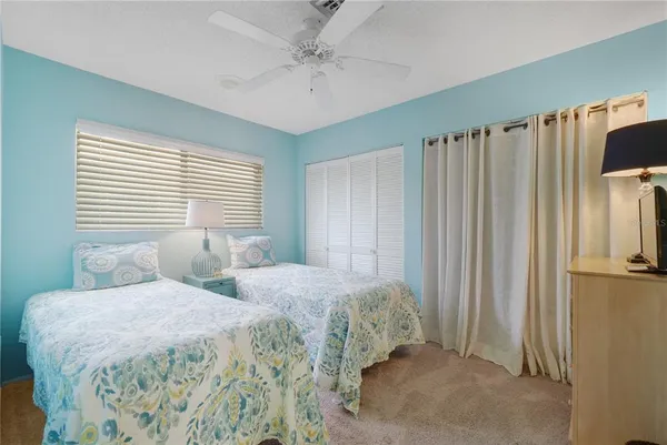 an aerial view of a house with swimming pool