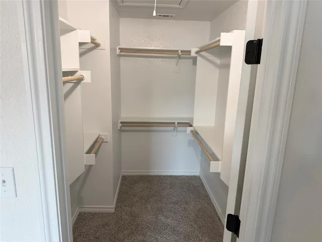 a view of walk in closet