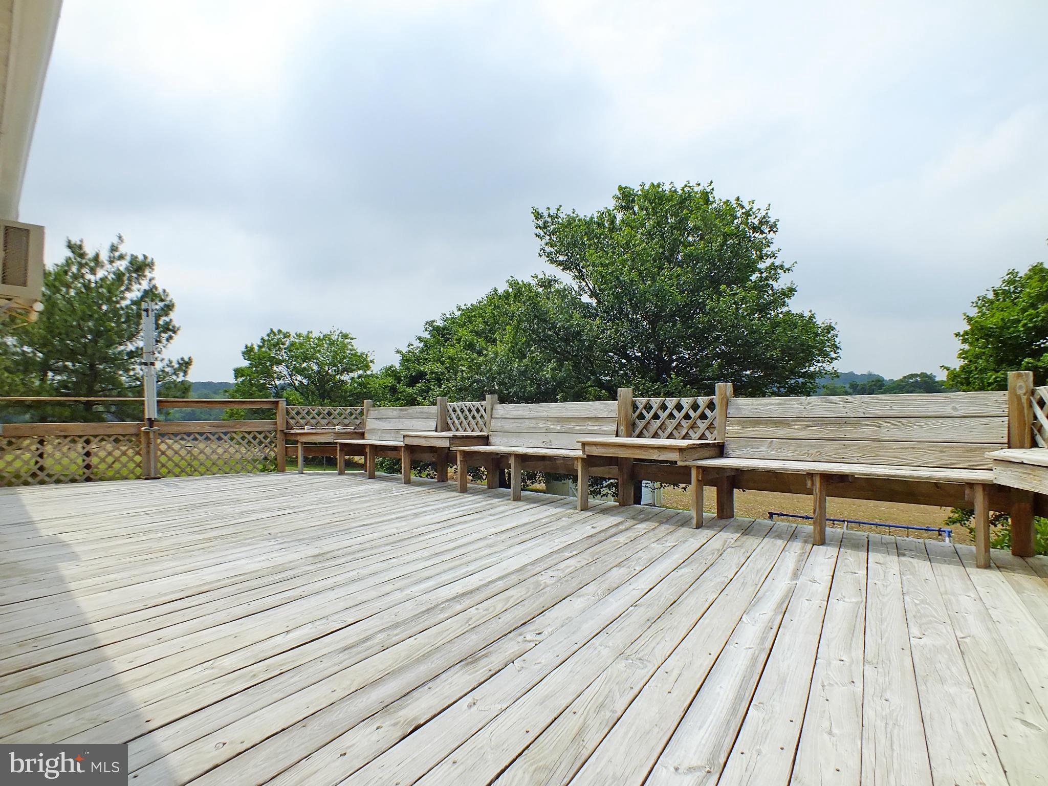 4124 Utz Road Hampstead, MD 21074 - Photo 24 of 30 Huge 30 x 14 Deck with built-in benches