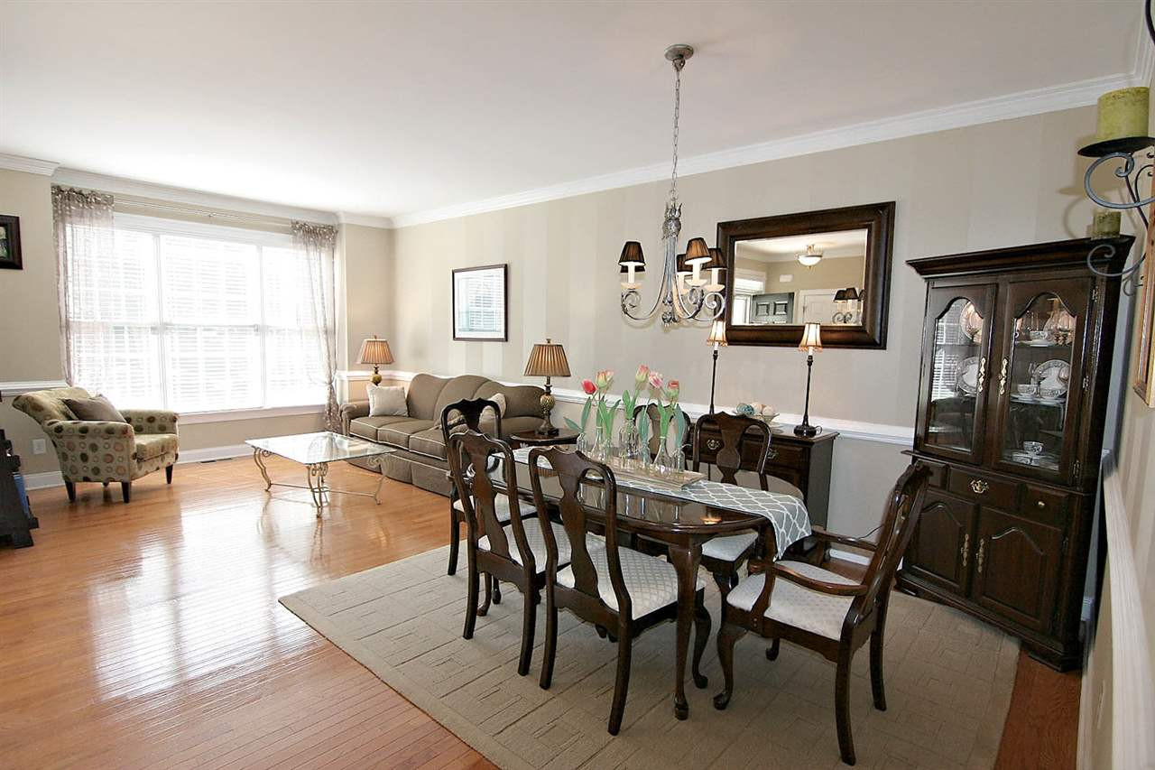 Dining Room Open to Living Room