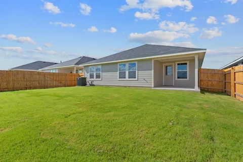 front view of house with a yard